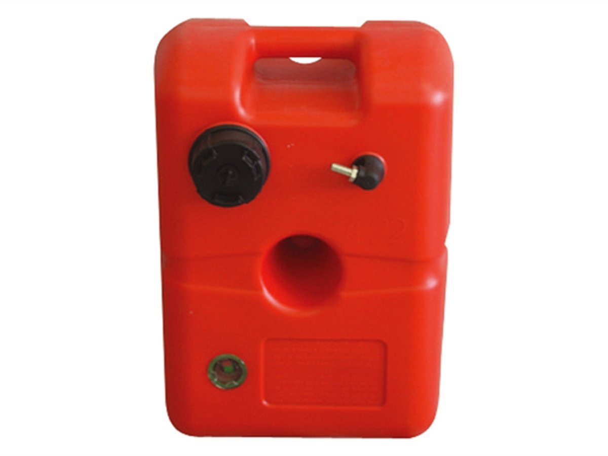 BRANDSTOFTANK MET VLOTTER, 22 LTR