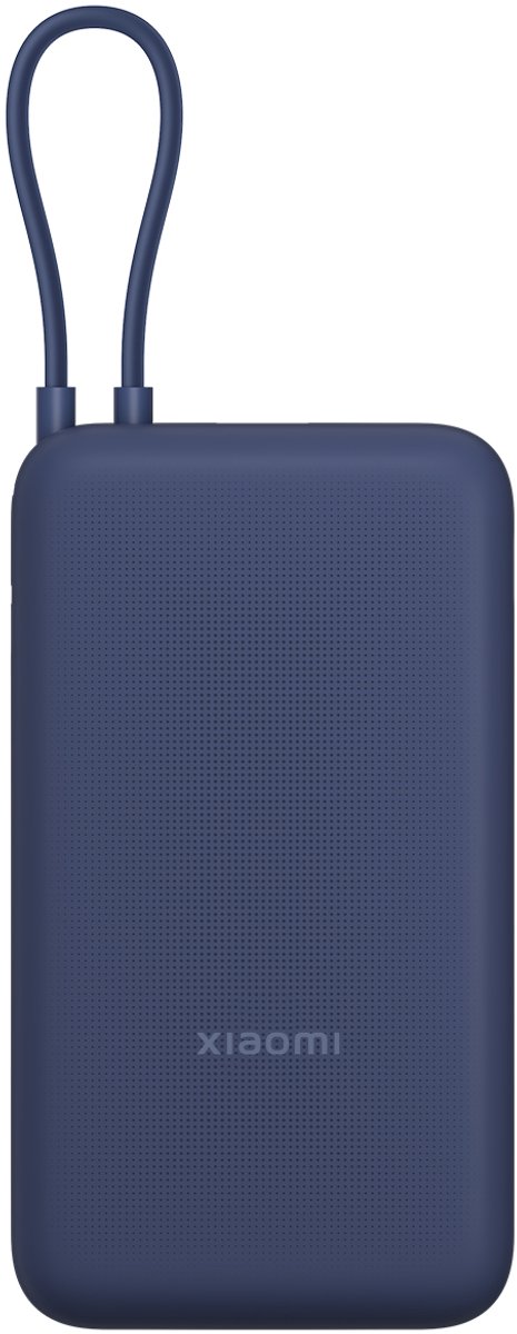 Xiaomi 33W Powerbank 20.000 mAh (Geïntegreerde kabel) Blauw