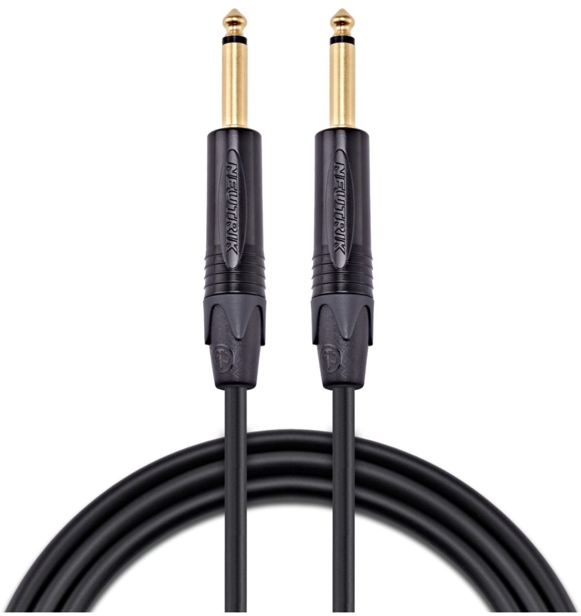 Studiospares Pro Neutrik Mogami Gitaarkabel, 10m Zwart