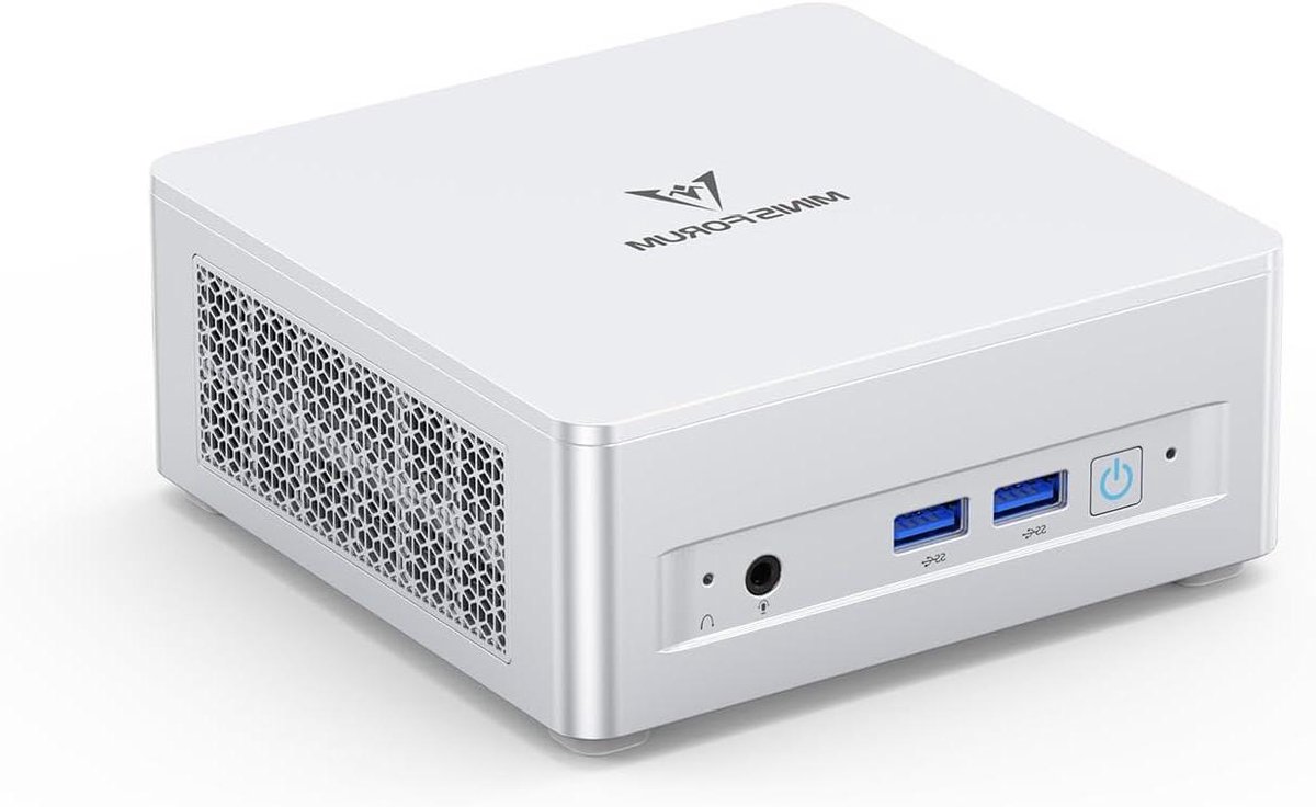 Mini Desktop Computer - Compact PC - Krachtige Verwerking - 8K Beeld Ondersteuning - 8C/16T - Zwart