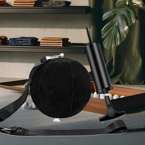 Golf Trainingsbal - Swing Trainer - Swing Techniek Verbeteren - Instelbare Luchtdruk - 147 cm Diameter - Wit van GOLF — afbeelding 2