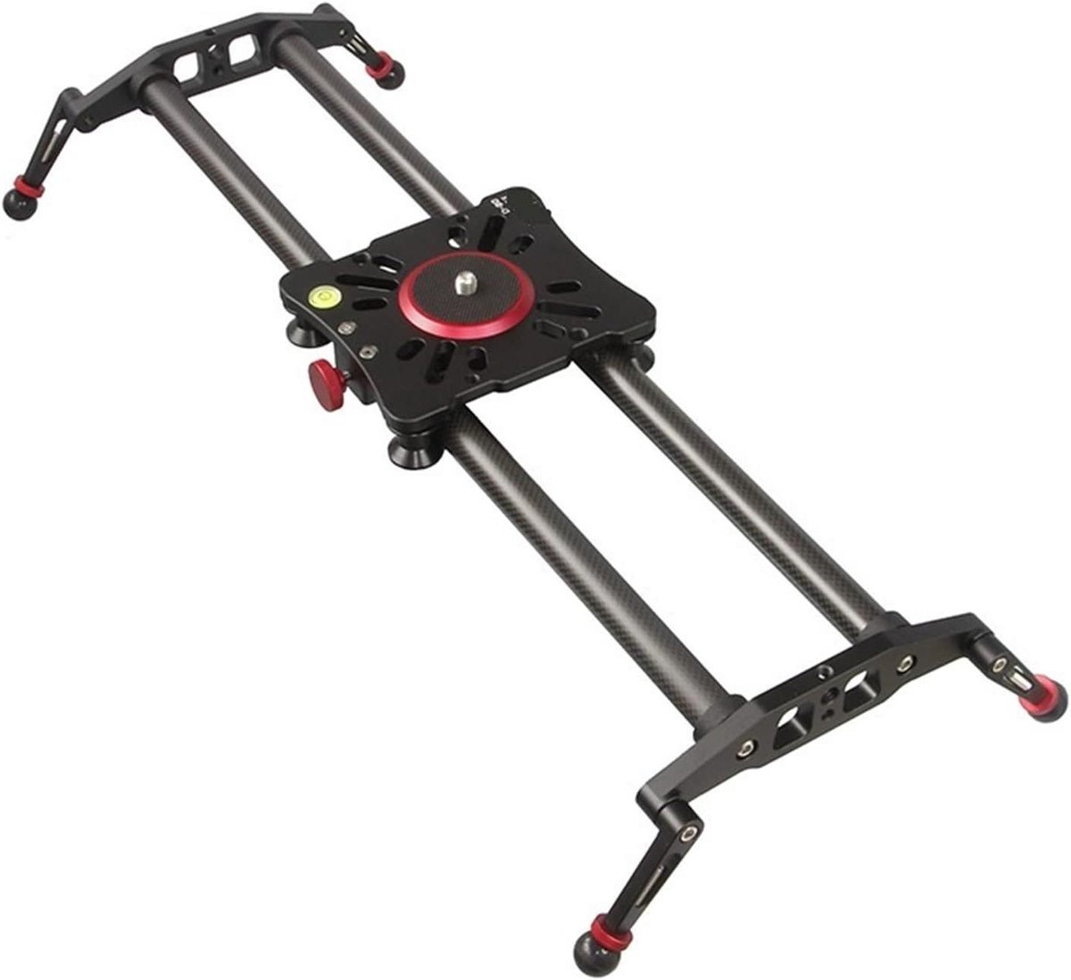 Schuifrail Camera - Fotografie Track - Video Opnames - Elektrische Slider - 60cm - Zwart