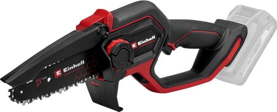 Einhell Professional Accu Mini Kettingzaag GP-PS 18/20 Li BL Solo - Power X-Change - 18 V/Li-ion - Koolborstelloze motor - Zwaardlengte: 20 cm - Max. Zaaglengte: 15 cm - Kettingsnelheid: 8 m/s - Excl. accu en lader