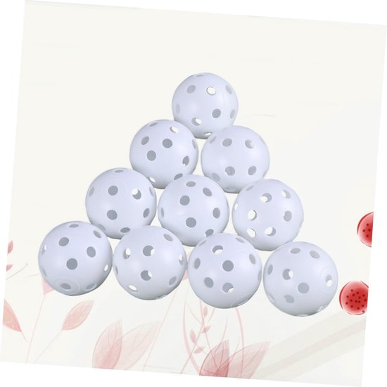 Golf Oefenballen - Golfballen Plastic - Golf Training - Beperkte Vlucht - 41mm - Wit van GOLF — afbeelding 3