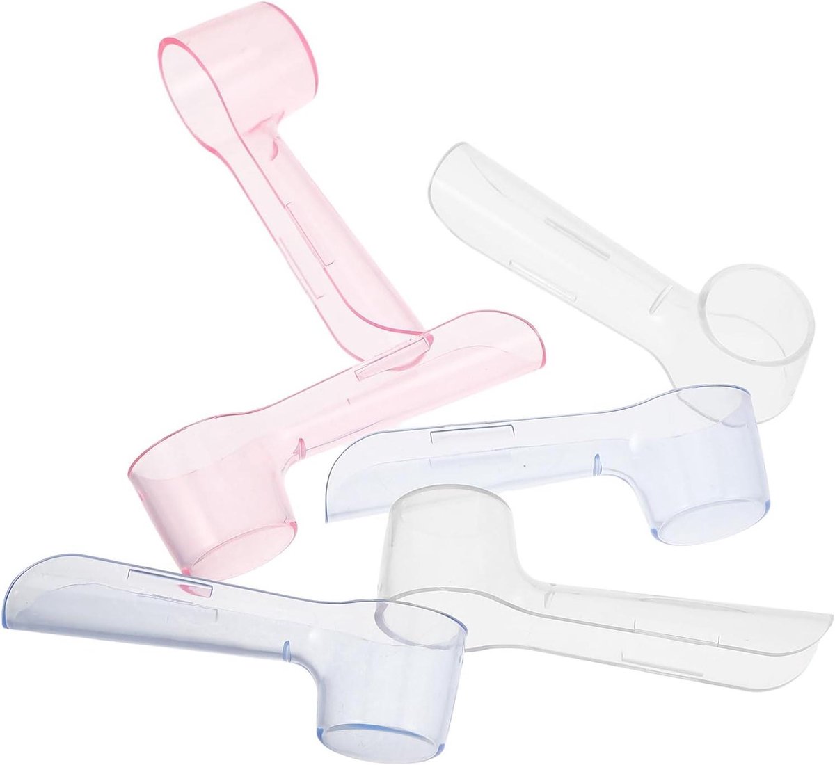 Tandenborstelhoezen - Opzetborstel Beschermers - Reizen en Hygiëne - Stof- en vuilwerend - 6 stuks - Multicolor