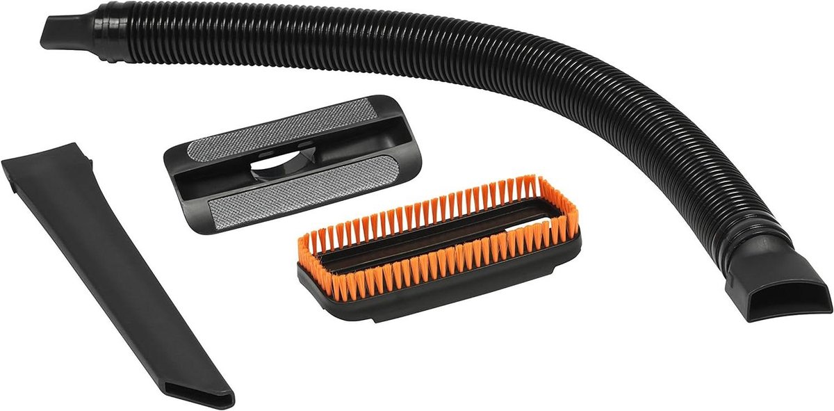 Stofzuiger Accessoireset - Mondstukken Set - Auto Reinigen - Universele Compatibiliteit - 50 cm slang - Zwart
