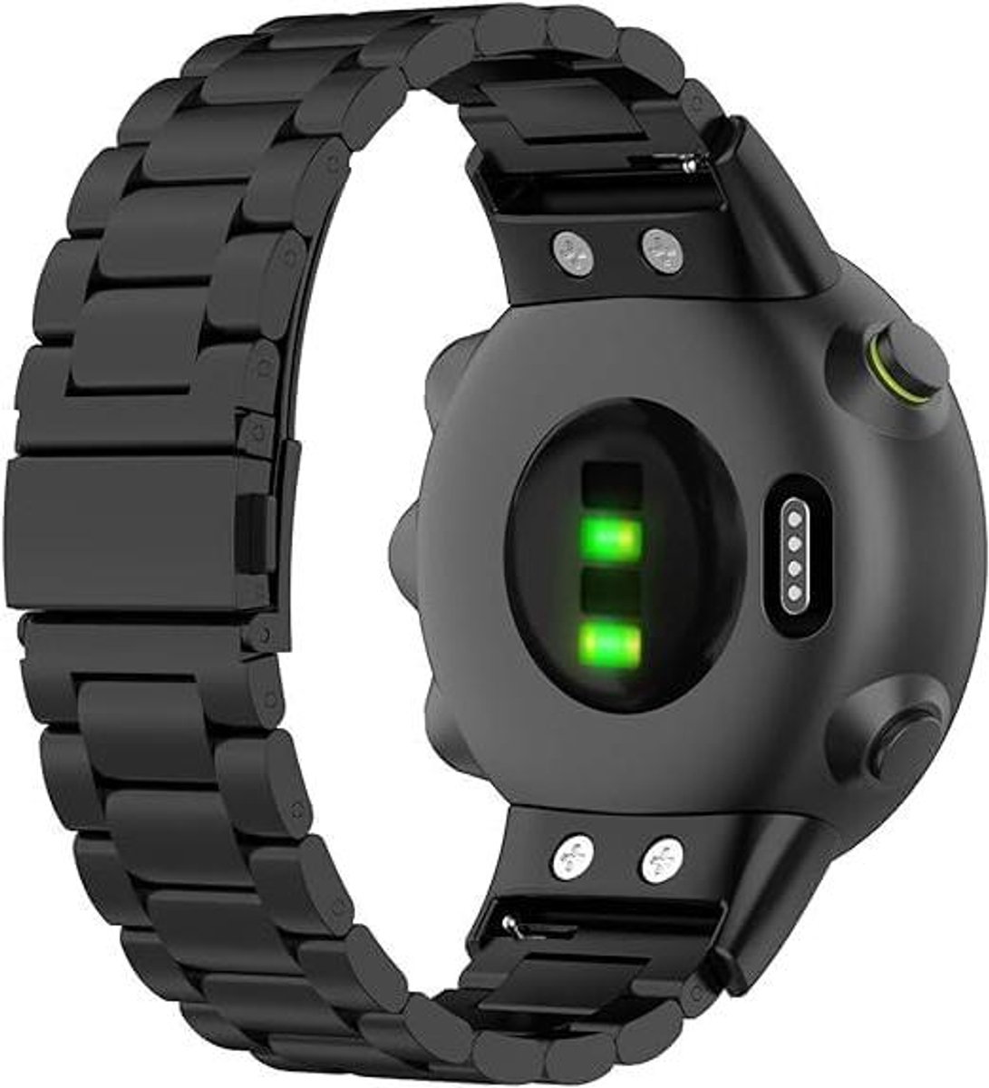 Horlogeband RVS - Polsband Metaal - Dagelijks Gebruik - Perfecte Pasvorm - 16.5-20.6 cm - Zilver