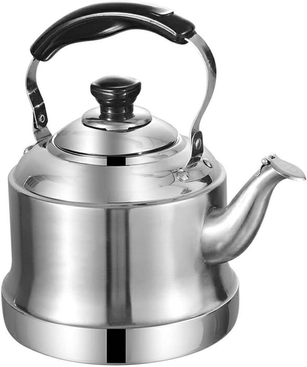 Fluitende Waterkoker - Theeketel Roestvrij Staal - Snel Water Koken - Universele Kookplaat Geschikt - 2 Liter - Zilver