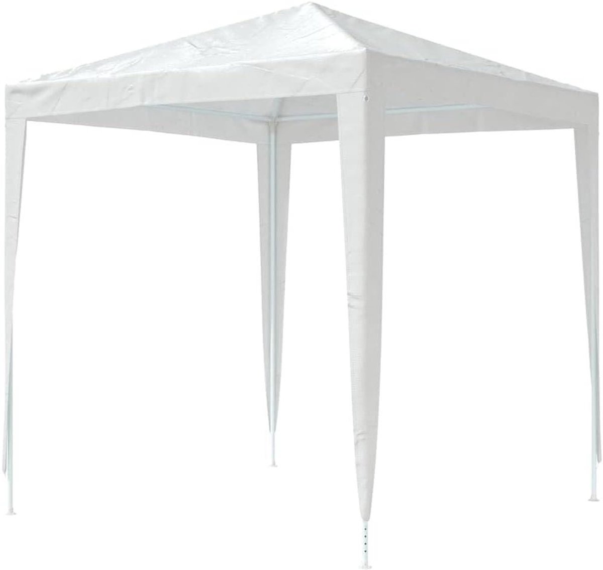 Partytent - Feesttent Tuinpaviljoen - Buitenfeesten Organiseren - UV- en Waterbestendig - 2 x 2 m - Wit