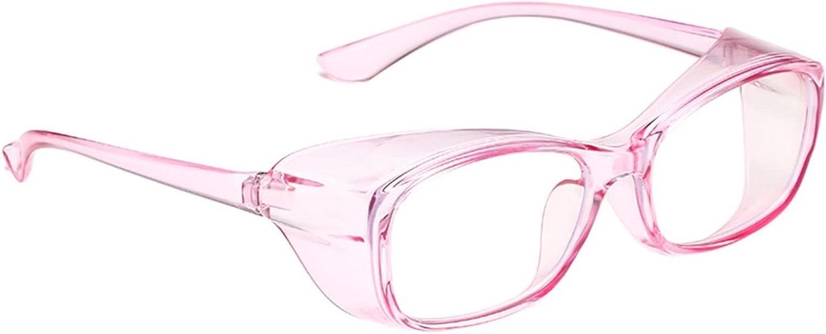 Veiligheidsbril - Beschermbril - Hooikoorts Preventie - Anti-condens Lens - N.v.t. - Transparant Paars