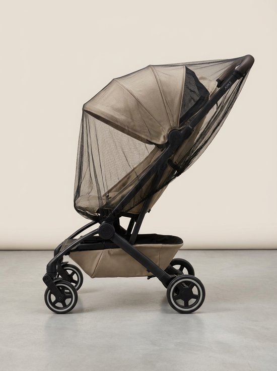 Mosquino - Klamboe Baby - Klamboe Buggy - Muggennet kinderwagen Zwart — afbeelding 3