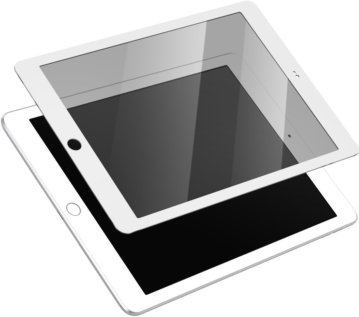 Moshi, Screenprotector geschikt voor Apple iPad mini 7.9 (2012/2013/2014) - Oleophobic, Wit