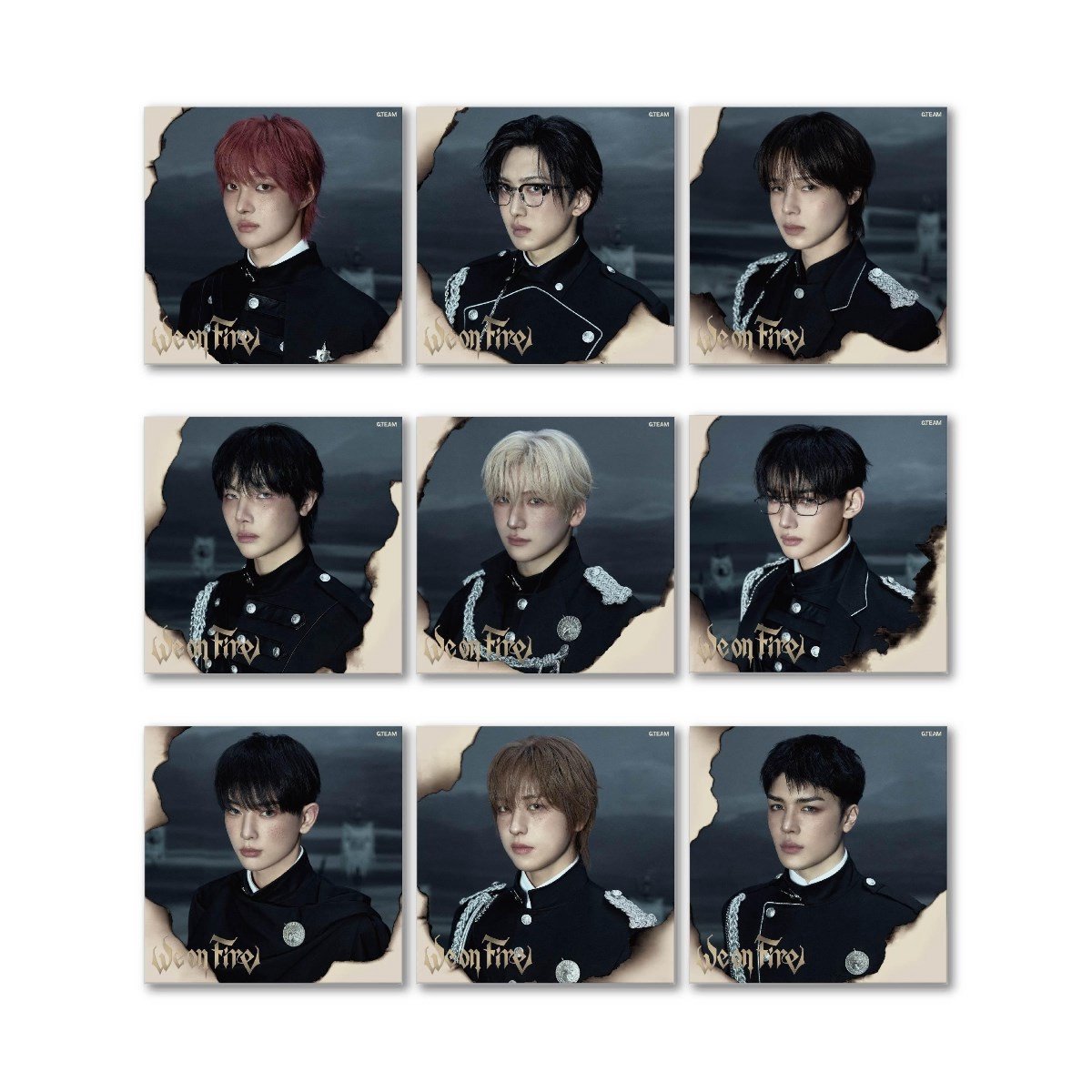 Team - 3rd EP 'We On Fire' (CD) (Solo ver.)