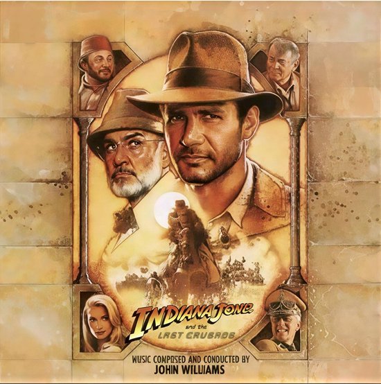 John Williams - Indiana Jones And The Last Crusade (2 LP) (Coloured Vinyl) (Original Soundtrack)