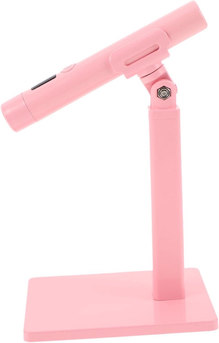 Nagellamp - Nageldroger - Thuis Manicure - Draaibare Stand - 13.6 cm - Roze