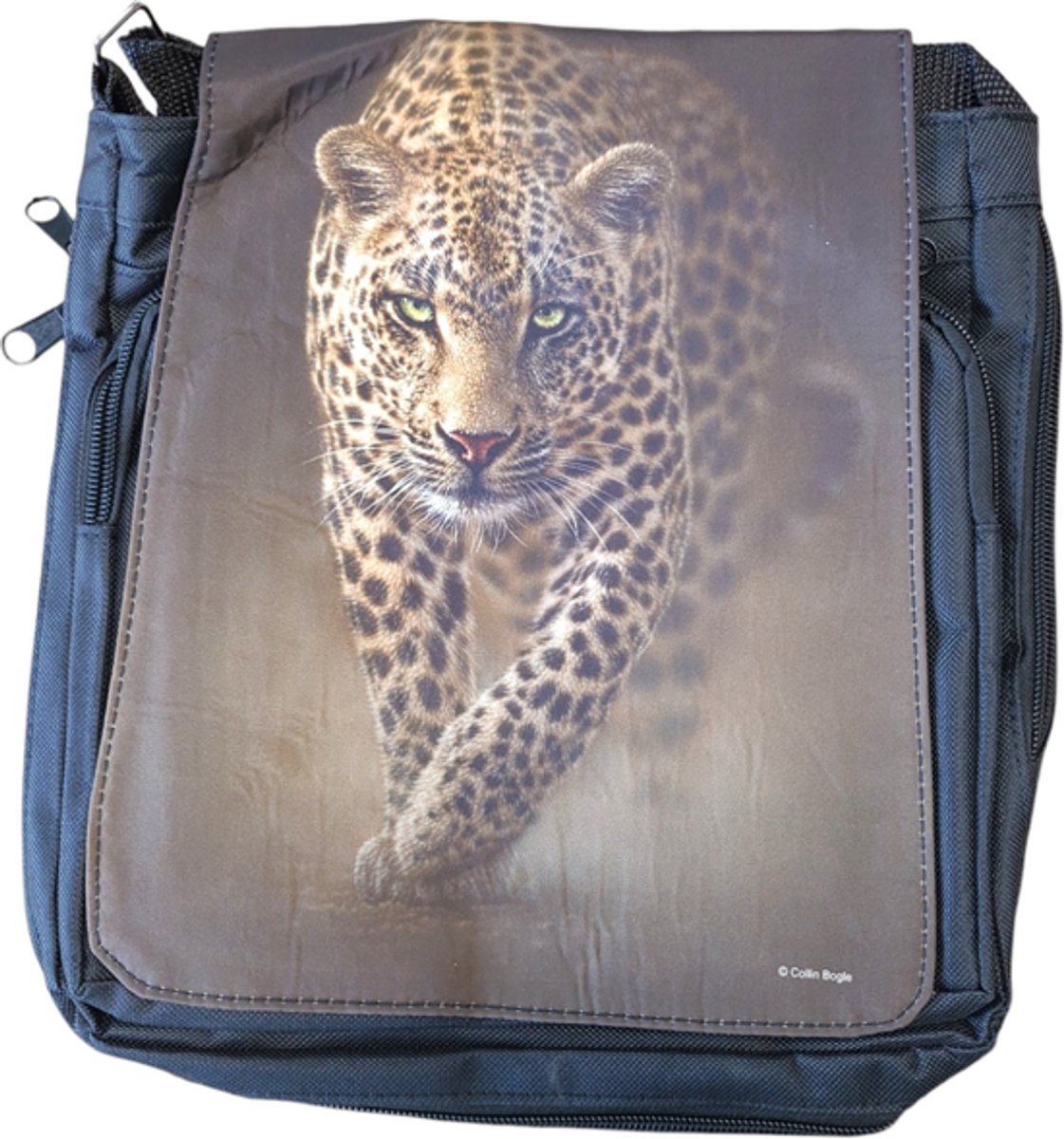 Savage Leopard Messenger Bag Small