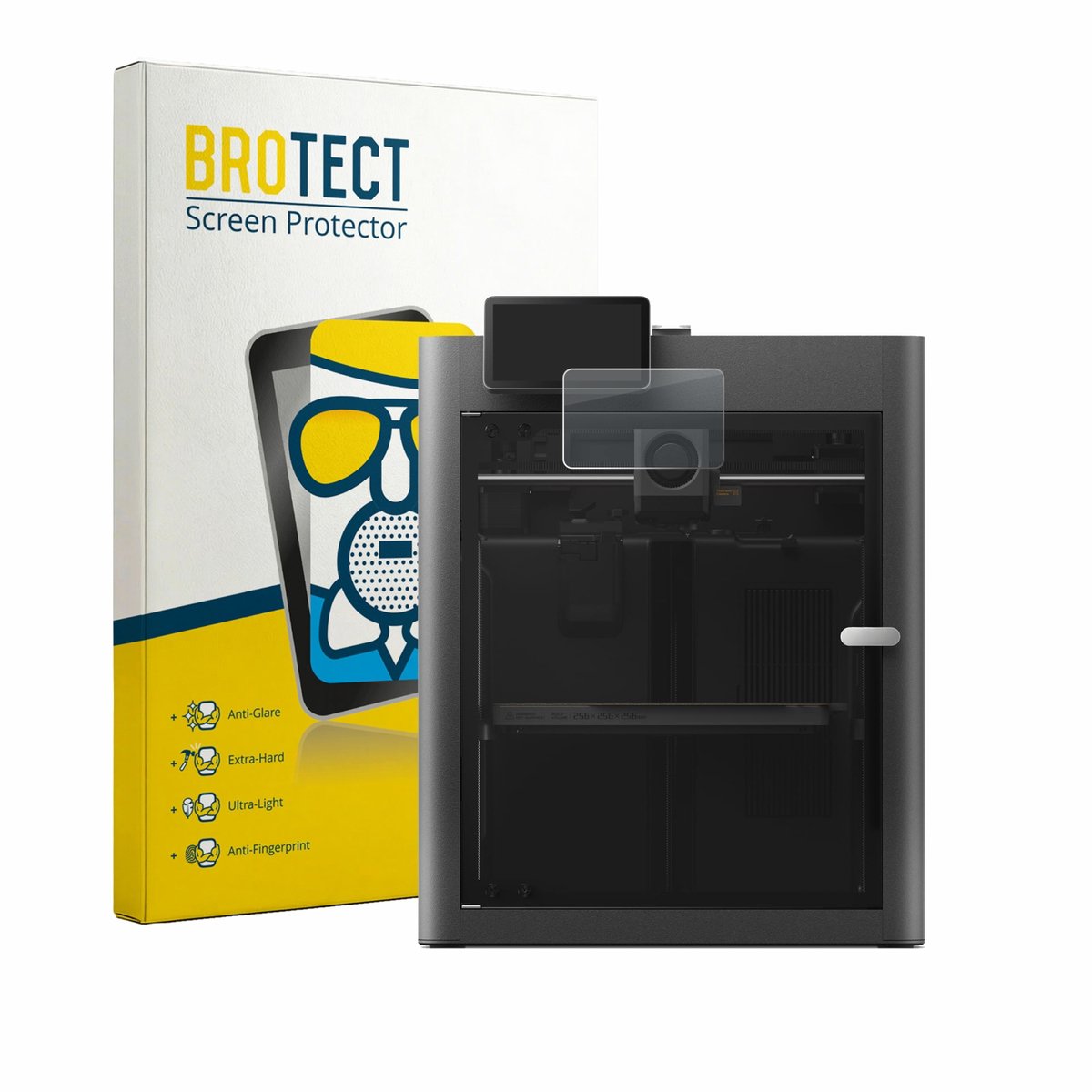 BROTECT - Screenprotector voor Bambu Lab X2D - Folie Beschermfolie Beschermglas matte