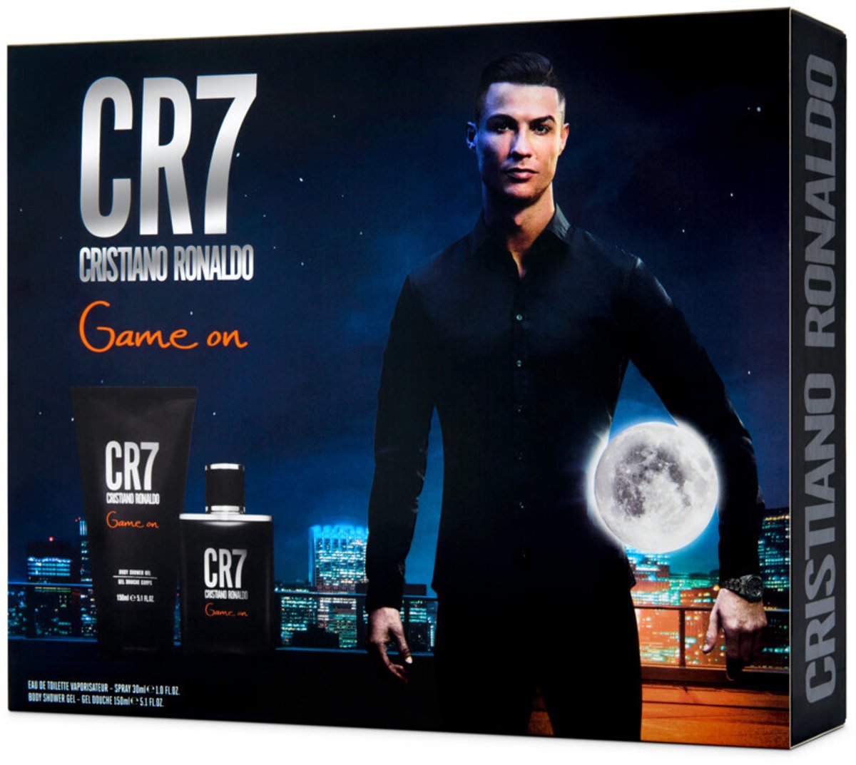 Cristiano Ronaldo Geschenkset CR7 Game On 1 set