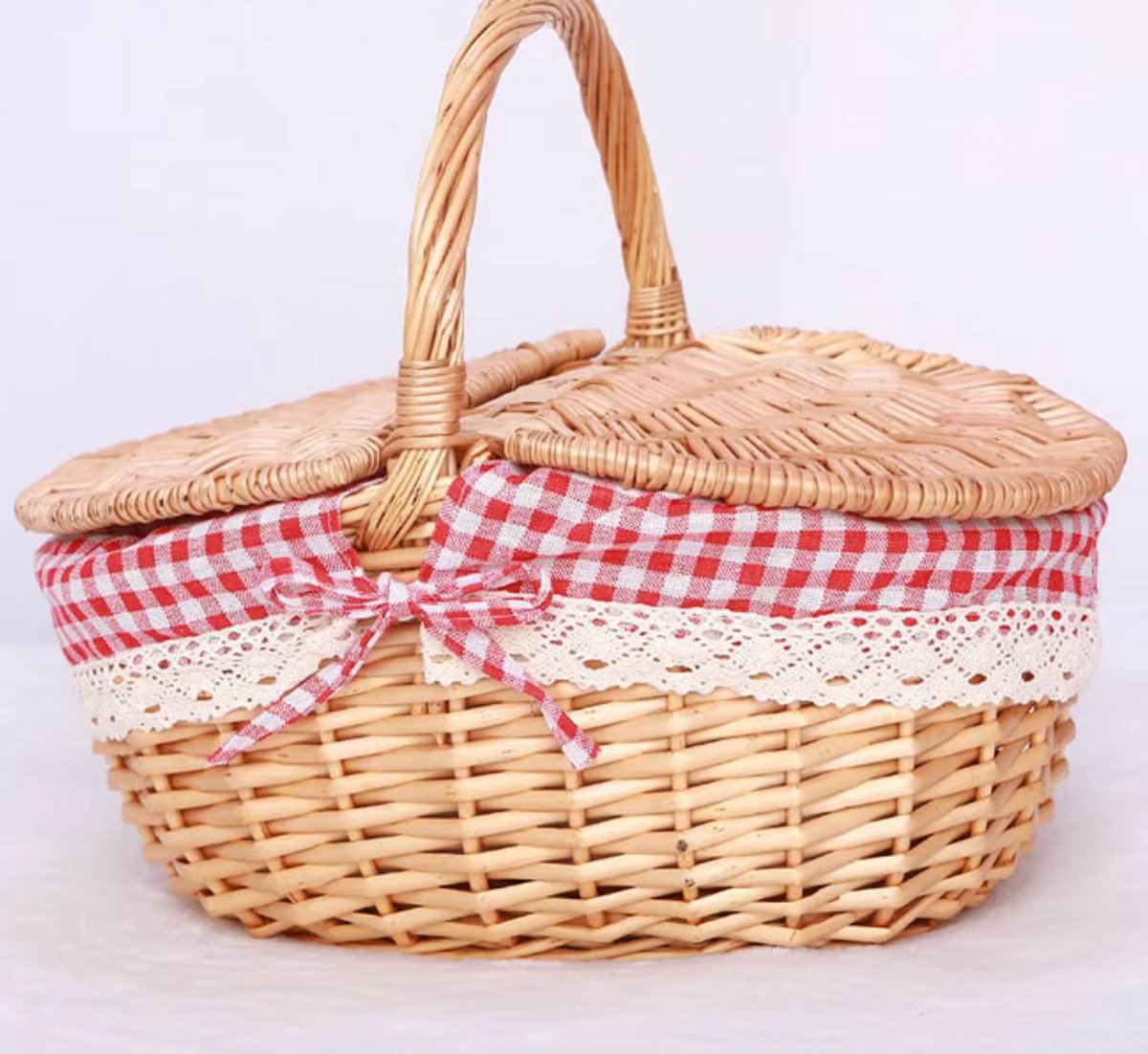 Klein picknickmandje