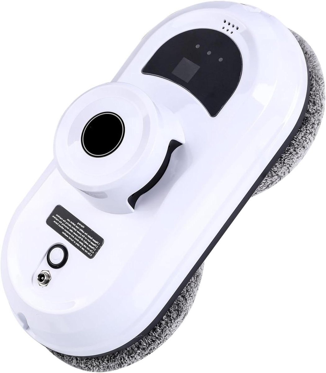 Raamreinigingsrobot - Automatische Ramenwasser - Streeploos Ramen - Met Watersproeier - 290x144x93 mm - Wit