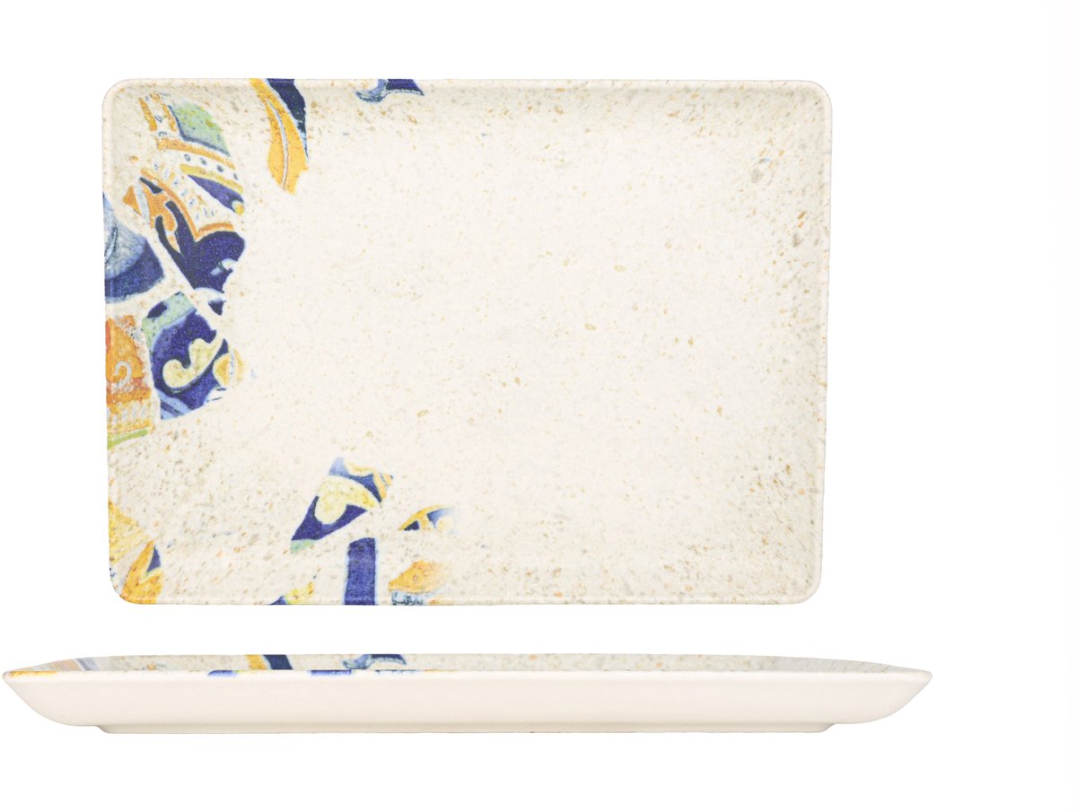 Kütahya Porselen Serveerschaal - Serenita - Porselein - 30x22 cm - set van 2