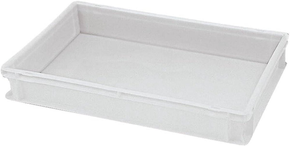 Deeg Container - Pizzadeeg Bak - Deeg Vers Houden - Stapelbaar Ontwerp - 23.6 x 15.9 inch - Wit