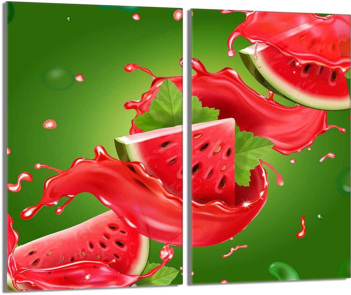 TMK ArtDeko - Snijplank Serie - Glass Cutting Board - Arbuz Ontwerp - Multifunctioneel