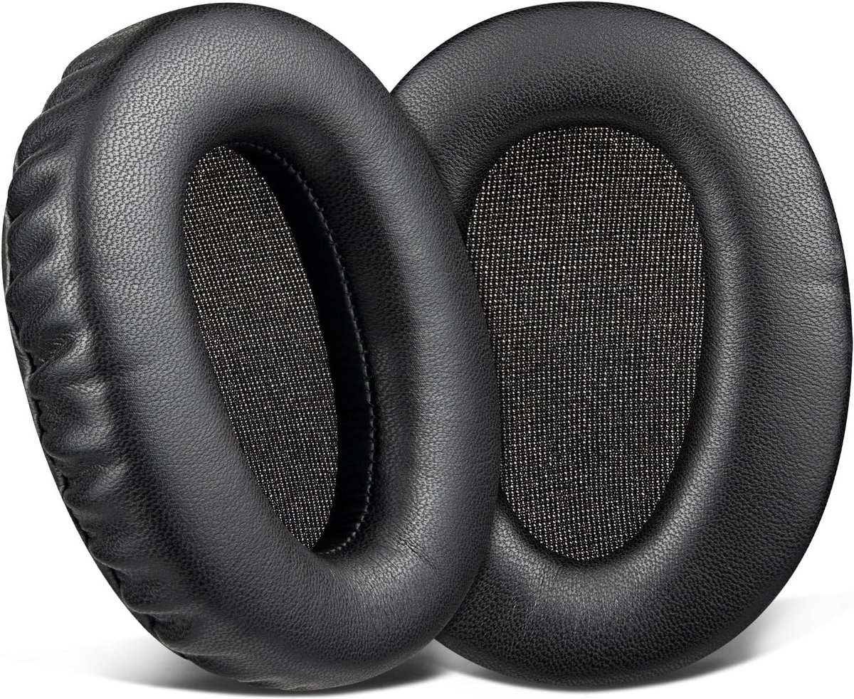 Vervangende Lamsleren Oorkussens voor Over-Ear Hoofdtelefoons, Comfortabele Earpads met Hoge Dichtheid Schuim voor Sony WH-CH700N en MDR-ZX780