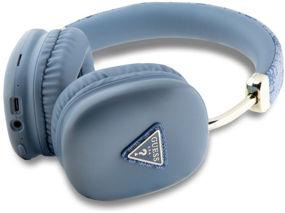 Guess 4G Triangle Bluetooth Over-Ear Koptelefoon - Blauw - afbeelding 2