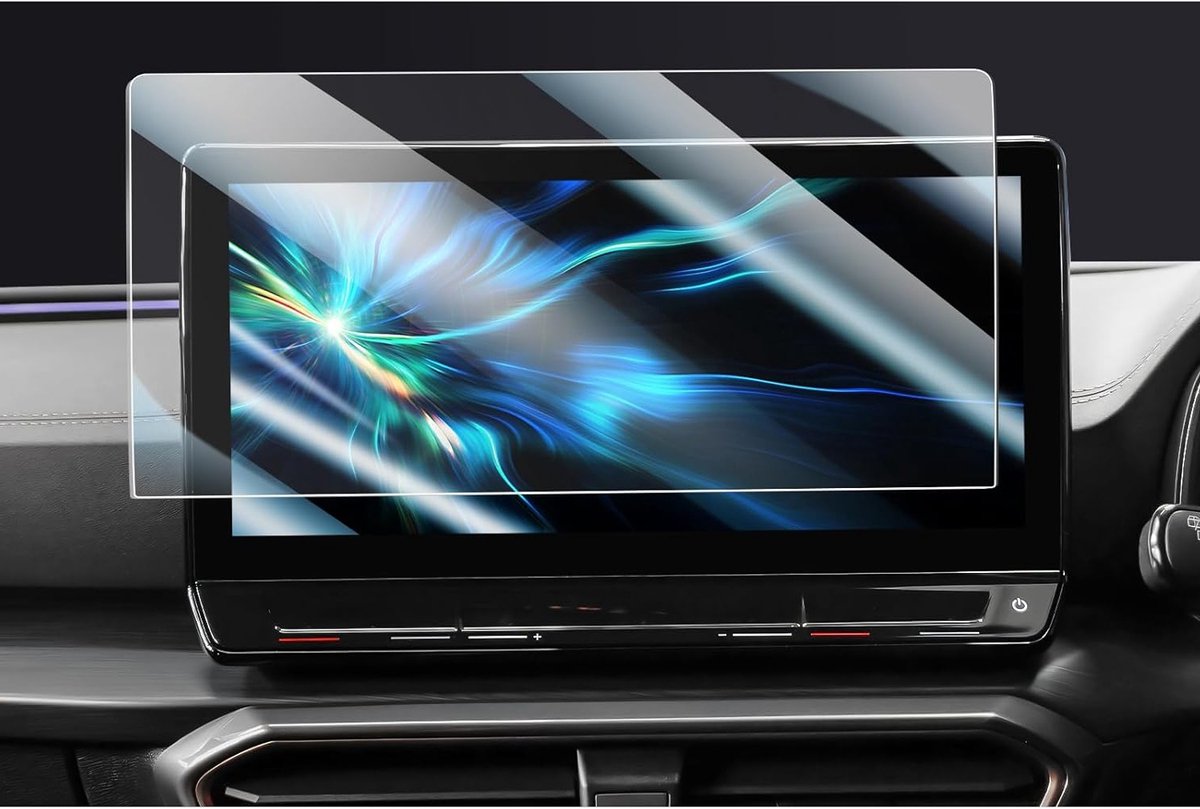 Compatibele Navigatie Screen Protector voor Cupra Formentor 2021-2023 | 12 Inch GPS Beschermfolie | 9H Krasbestendig Tempered Glass Accessoires