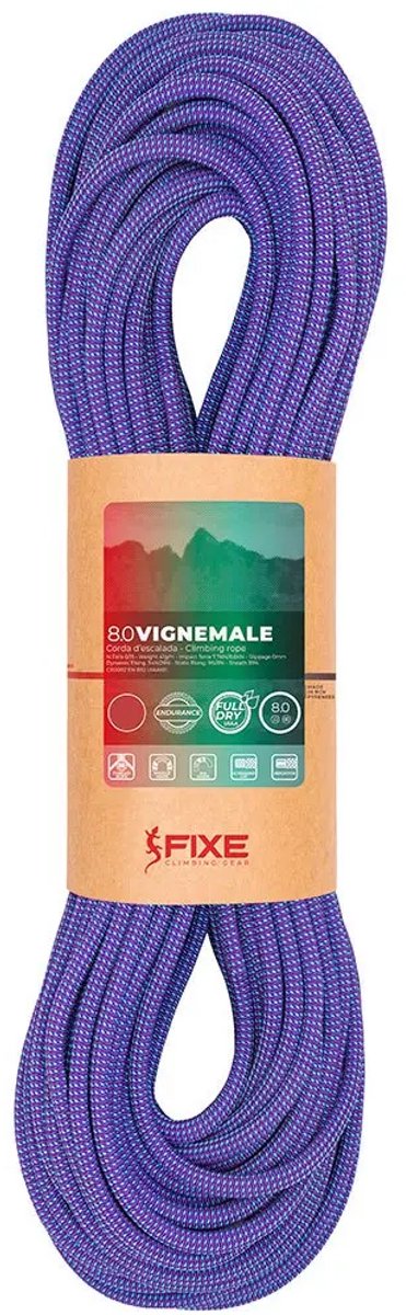 Fixe Climbing Gear Vignemale 8 Mm Touw Paars 60 m