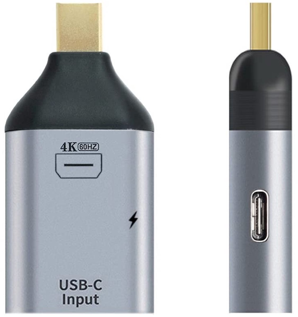 Allecto - USB C naar Mini DisplayPort Converter - 65W Oplaadpoort - Compact en Efficiënt - Ondersteunt 4K Resolutie - Geschikt voor Laptop en Monit...