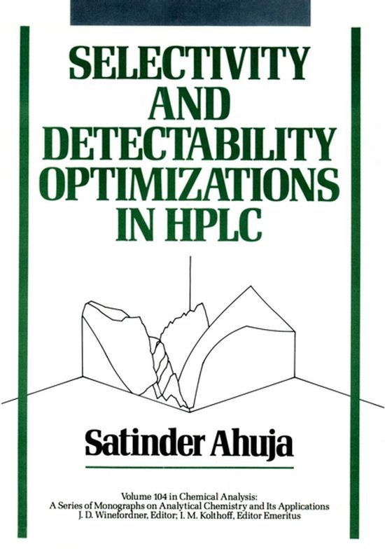 Selectivity And Detectability Optimizations In Hplc - cover