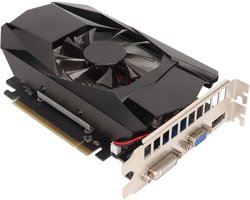 Krachtige 4GB GDDR5 Grafische Kaart met 128-bit, DirectX 11 Ondersteuning en Lage Geluidsproductie voor Gaming en Video Bewerking