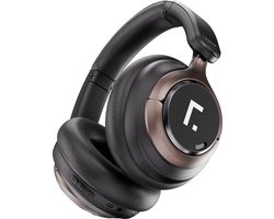 Over Ear Koptelefoon Draadloos – Draadloze Headset met Microfoon – Bluetooth 6.0 – 60 Uur Batterij – Inklapbaar – Active noice cancelling (ANC) Kristalheldere Gesprekken – Bluetooth Headset – hoofdtelefoon – Zwart