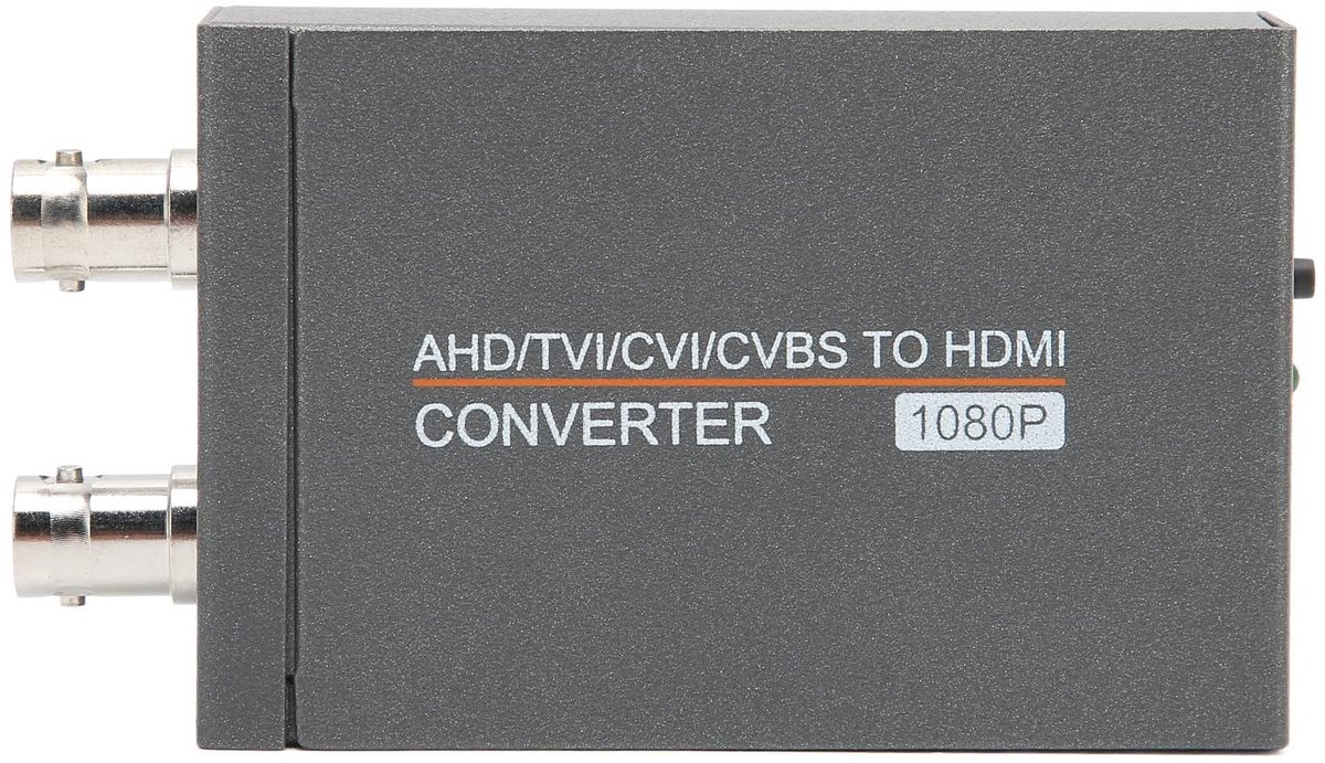 SPHProducts HDMI Converter - Full HD Beeldkwaliteit - Grijs - BNC naar HD Video Connector - Geschikt voor Monitor - 72...
