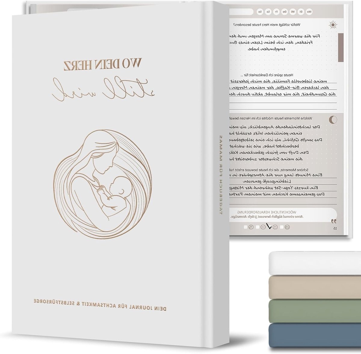 Dagboek in grijs met miljoenen bestsellers, perfect voor persoonlijke notities en creatief schrijven