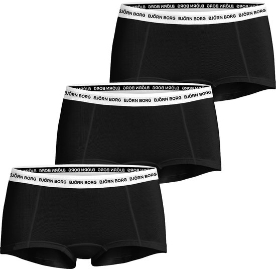 Boxers Björn Borg Logo pour femme (lot de 3) - Taille M