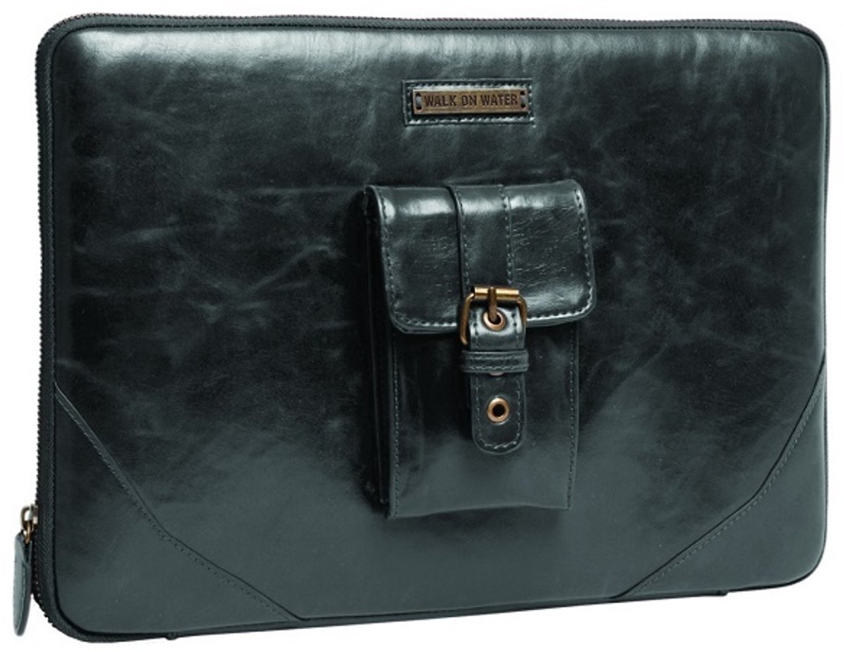 Krusell Casablanca - Laptop Sleeve / MacBook Air 11.6 inch / Liquorice