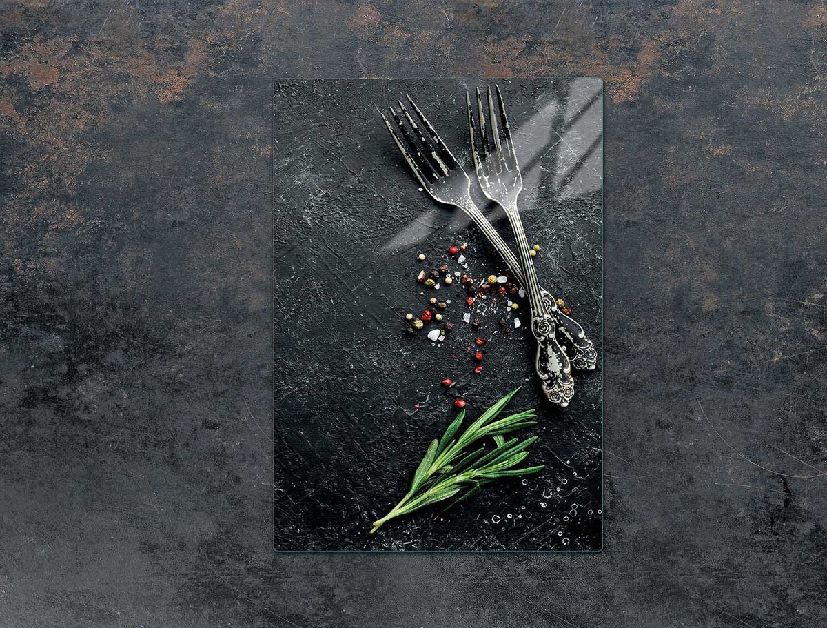 TMK ArtDeko - Snijplank - 35x52 cm - Gehard Glas - Meerdere Toepassingen