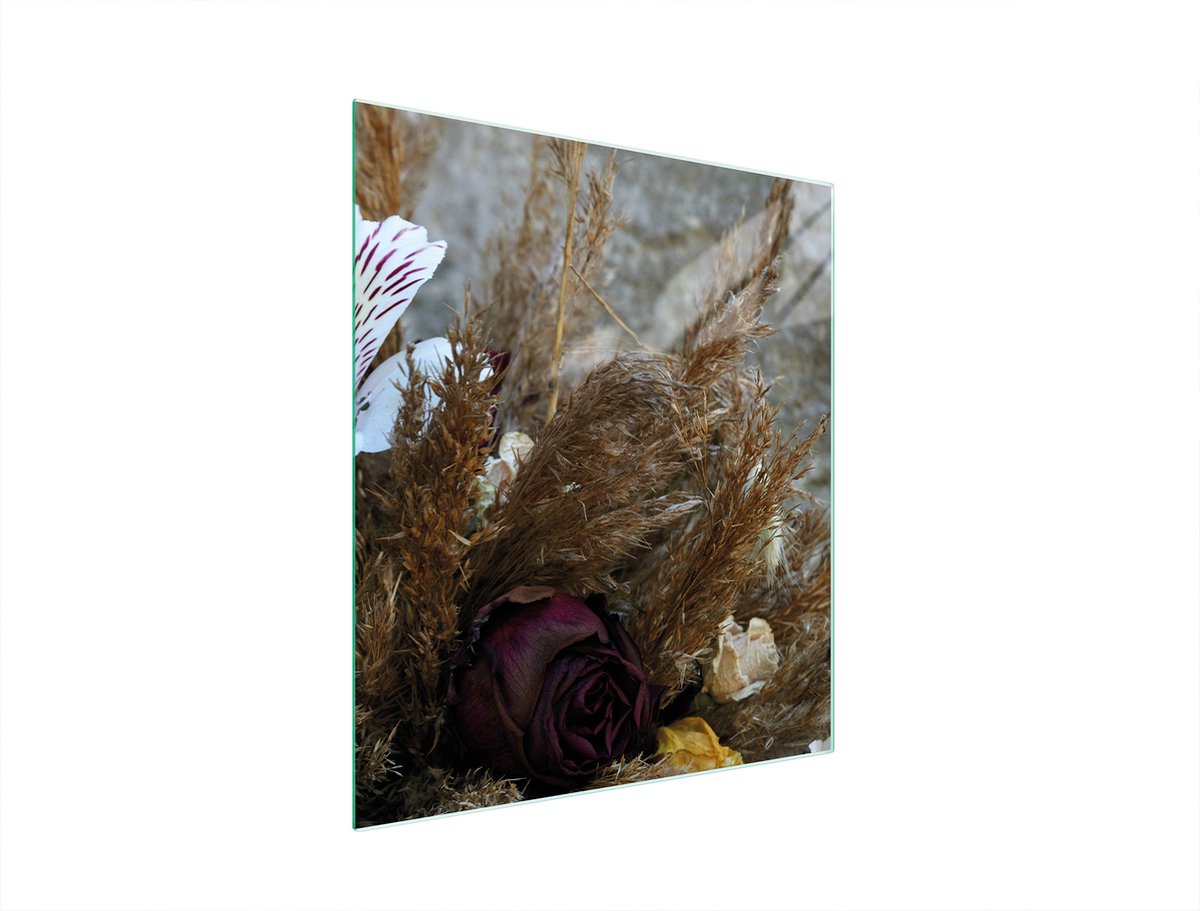 TMK ArtDeko Serie - Snijplank van gehard glas - 45x52 cm - Orchidea