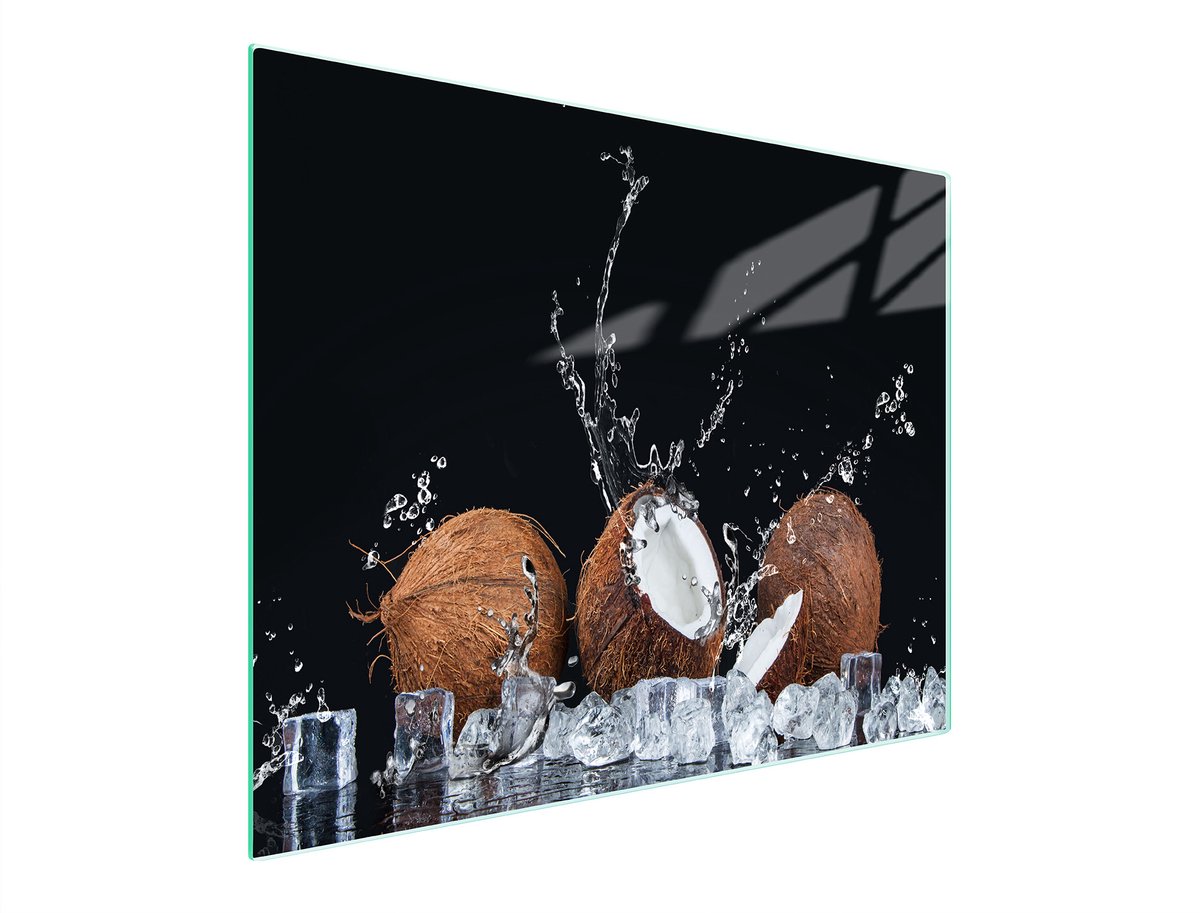 TMK ArtDeko - Snijplank - Glas - 52x30 cm - Kokos