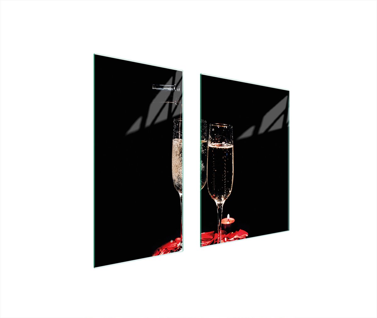 TMK ArtDeko - Snijplank - 75x52 cm - Hartglas - Beschermende Panele