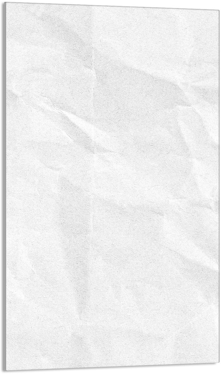 TMK ArtDeko Serie - Snijplank Glas - 30x52 cm - Wit - Veilig en Duurzaam