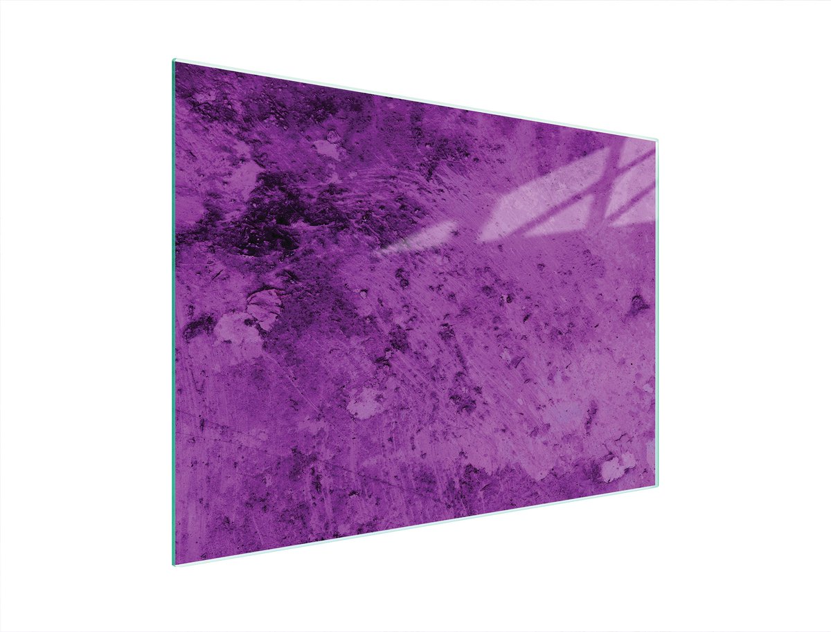 TMK ArtDeko - Snijplank van glas - 40x30 cm - Fiolet