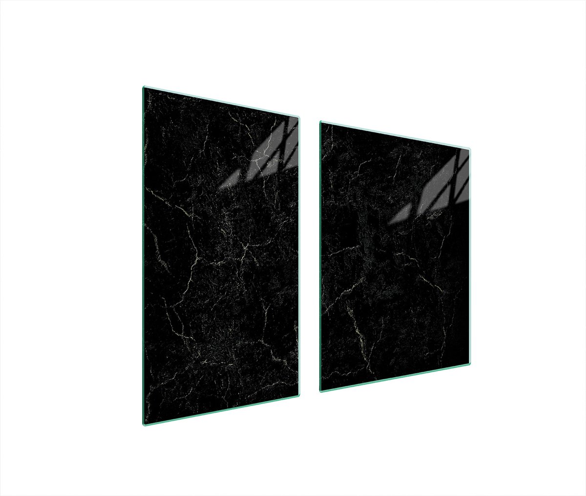 TMK ArtDeko - Snijplank - 100x52 cm - Marmer - Glas