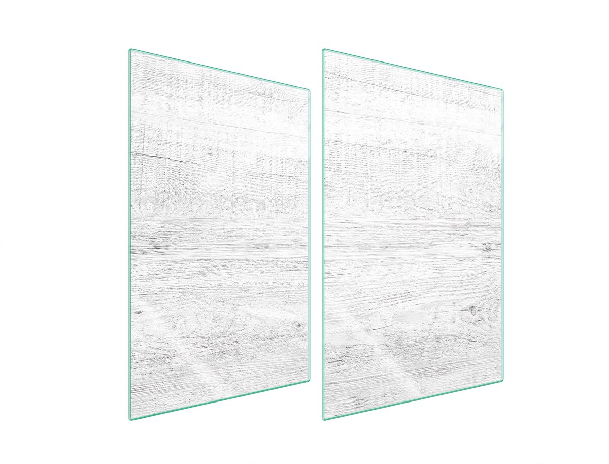 TMK ArtDeko - Snijplank - Glas - 2x 35x52 cm - Beschermplaat