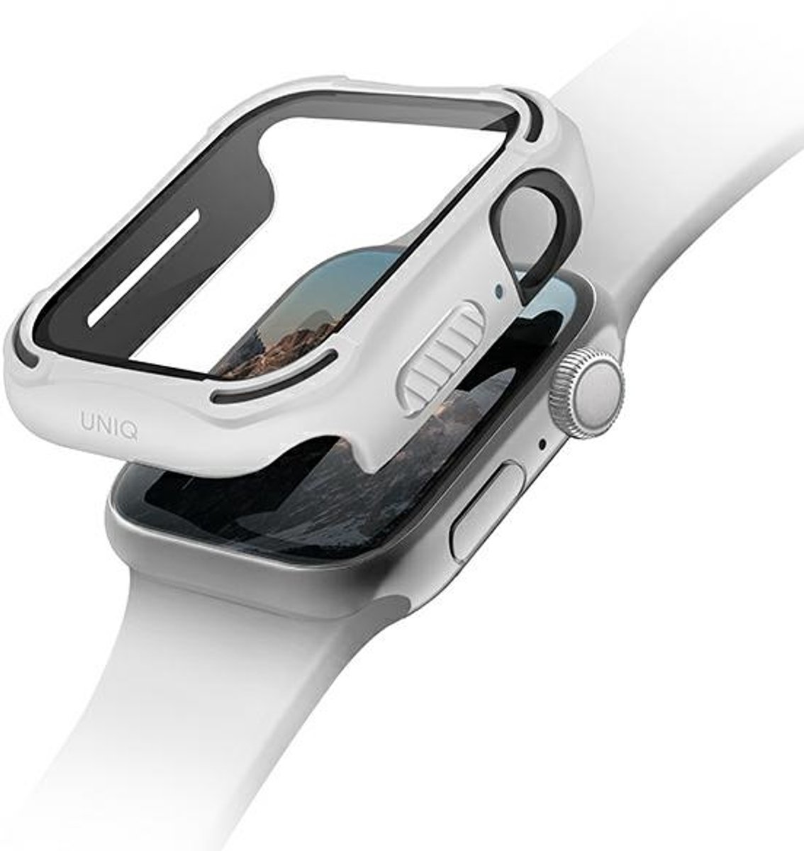 UNIQ - hoesje - voor Torres Apple Watch Serie 4/5/6/SE 40mm. wit/duifwit