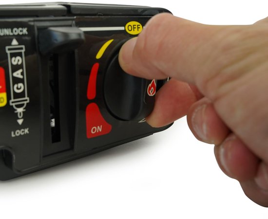 Kooktoestel op Gas - incl 20 Butaan Gasbussen - Gas Stove - Camping Kooktoestel - Gaspit - Gasfornuis - Gasstel - Cooker - Draagkoffer — afbeelding 5