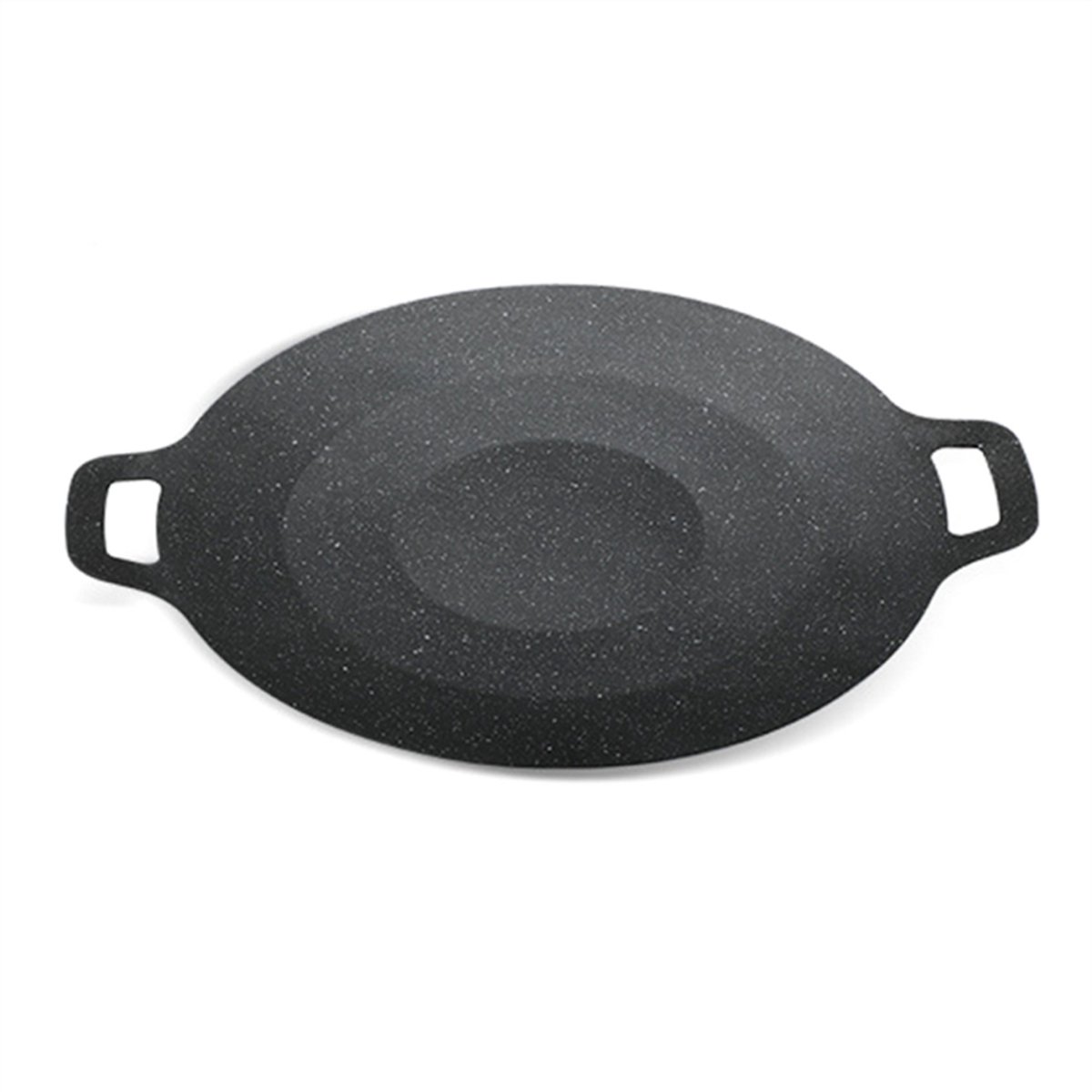 Ronde antiaanbak Koreaanse BBQ-koekenpan van 34 cm